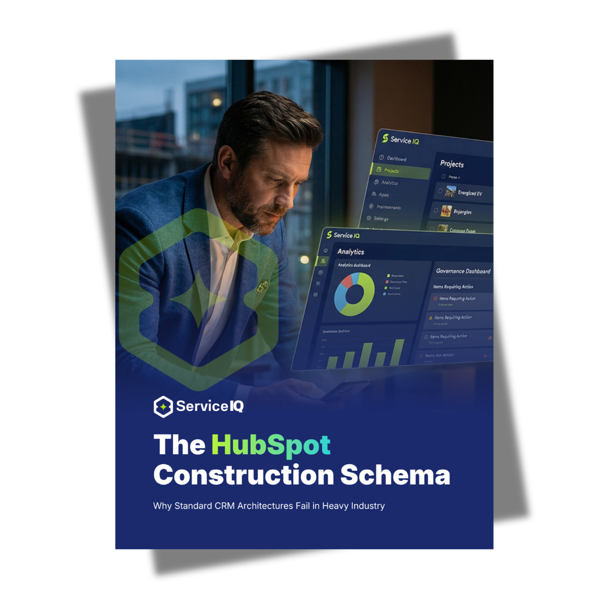 The HubSpot FSM Schema eBook — technical blueprint for HubSpot field service management, project governance, and multi-entity field execution