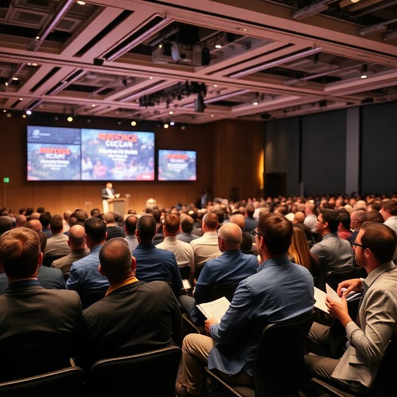 Keynote presentation at a field service leadership summit