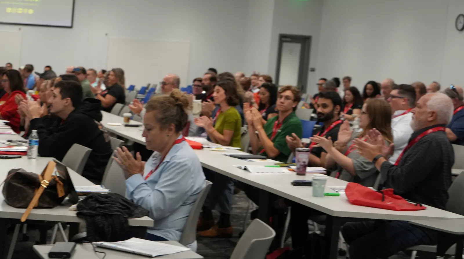 Delegates applauding during a session at ABC Central Florida's 2026 EdTech Summit in Orlando